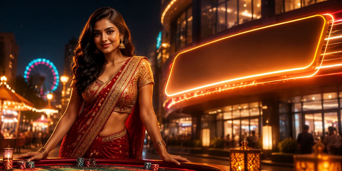 User making a deposit using Bollywood-themed mobile app in Delhi