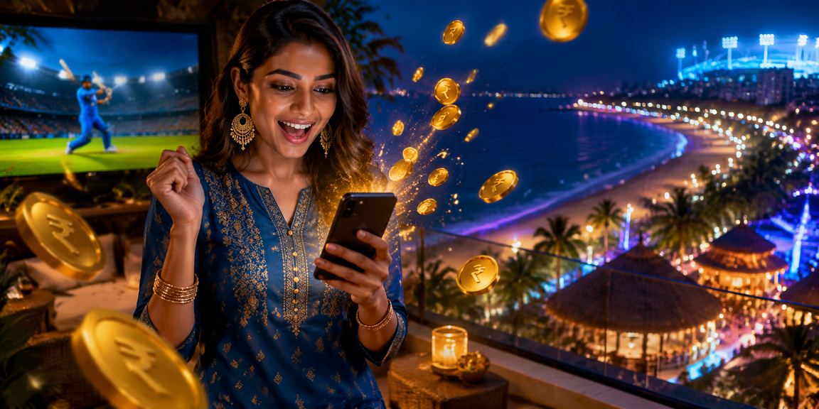 Player registering an account using mobile cricket betting app